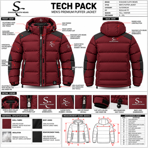 Veste matelassée unisexe imperméable à capuche style streetwear, personnalisable, coupe oversize, hiver, polyester/nylon, marque privée, OEM, vente en gros - Product Image 5