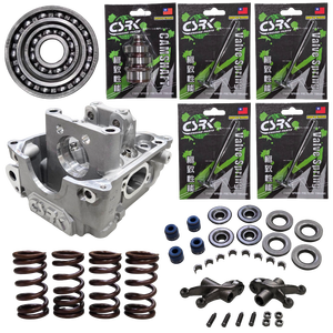 Kit complet de culasse NMAX 23/26 en aluminium argenté, OEM Taïwan (sans VVA), arbre à cames LC - Product Image 1