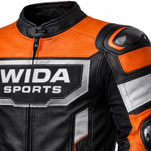 Blouson de moto de course haute performance tendance en cuir véritable, veste de motard protectrice, vente en gros, fabricant OEM, qualité export - Product Image 3
