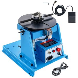 Posizionatore per Saldatura da 10KG 0-90 con Tavola Girevole da 8.1" e Mandrino a 3 Griffe (1-12 RPM 20W) - Product Image 3