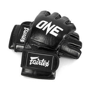 High Quality Custom Fairtex MMA Half Finger Boxing Gloves PU Leather Hook and Loop <b>Strap</b> Closure Training - Product Image 3