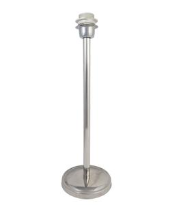 Modern Stainless Steel Table Lamp with Beige Fabric Empire Shade 2700K Warm White Light for Bedroom Decorative Lighting - Product Image 3