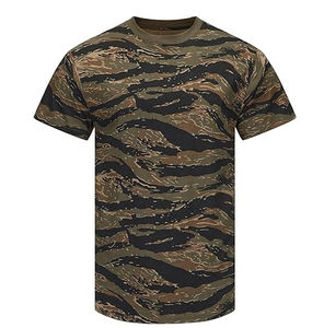 Camisetas de Camuflaje Rojas Hechas a Medida, Ropa Deportiva, Corte Holgado, para Viajes, Caza, Campamento, Cuello Redondo, Manga Corta, Transpirables - Product Image 6