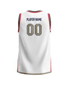 Durable Basketball Sleeveless Kit Custom Team Jersey & Shorts OEM Sportswear for Men Breathable Fabric Bulk Order Manufacturer - Product Image 4