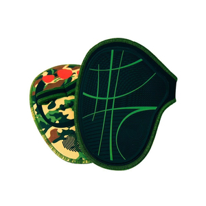 Camo Style Gym Workout Safety Accessories Natural Rubber Hand Grip <b>Pad</b> for Weightlifting and Bodybuilding PVC Material Grip <b>Pad</b> - Product Image 2