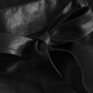 Nouvelle jupe crayon en denim polyester taille haute pour femme, respirante, écologique, confortable, formelle, longueur genou - Product Image 6