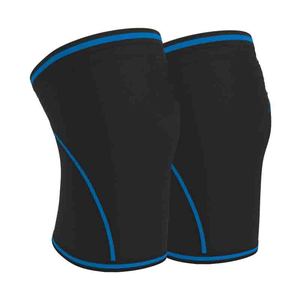Genouillères de compression rembourrées en néoprène à demi-manches pour hommes, séchage rapide, idéales pour l'hiver, la gym, la course et l'haltérophilie (paire) - Product Image 3