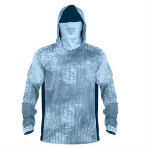 Sudadera con Capucha de Pesca para Hombre, Manga Larga, Protección UV, Diseño Personalizado, Secado Rápido - Product Image 5