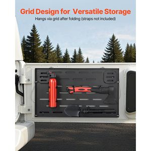 Mesa Plegable para Puerta Trasera de Ford Bronco 2021-2025, Capacidad de Carga de 88 Libras, Acero al Carbono, Panel Molle, Mesa Desplegable para Acceso a la Puerta Trasera - Product Image 5