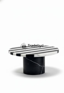 Elegante Soporte y Exhibidor de Pasteles Rectangular Hecho a Mano con Incrustaciones de Hueso, Ecológico y de Lujo para Decoración de Mesa de Comedor por Tradebyd Collection - Product Image 3