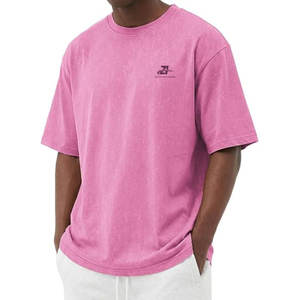 Camiseta Holgada para Hombre Hecha en Fábrica, de Alta Calidad, Talla Personalizada, Último Diseño, Camiseta Extra Grande para Hombre - Product Image 1