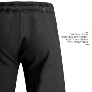 Logo personnalisé noir Jiu Jitsu Fighting Shorts Mma Short Grappling/Vêtements d'arts martiaux - Product Image 6