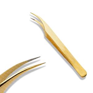 Pinzas de Extensión de Pestañas OEM Premium con Puntas Finas Antiestáticas, Pinzas de Aislamiento para Artistas de Pestañas con Logotipo Personalizado - Product Image 5