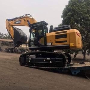 Excavatrice d'occasion SANY SY375H de 37,5 tonnes, puissante machine hydraulique sur chenilles à faible nombre d'heures de fonctionnement, idéale pour les travaux de construction à grande échelle. - Product Image 5