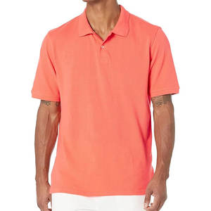 Venta al por mayor nueva sensación buena 100% algodón personalizado para Polo Color cuello vuelto corto verano salidas de negocios patrón sólido camisa de Golf - Product Image 3