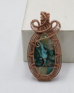 Pendentif en améthyste naturelle AAA+++ avec enroulement en fil de cuivre, bijoux en pierres précieuses faits à la main, taille libre, pendentif en cristal de guérison - Product Image 1