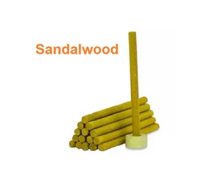 Bâtons d'encens en bois de santal naturel approvisionnement en gros au meilleur prix (jaune) - Product Image 1