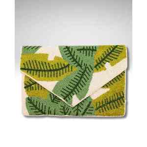 Accessoires de mode en cristal de luxe faits à la main en Inde, poignée de sac baguette perlée multicolore, sac à main décontracté durable, style local - Product Image 2