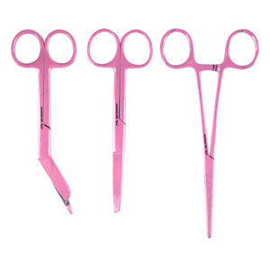 Juego de 3 Vendajes Médicos para Trauma, Tijeras para Vendajes Lister, Pinzas Hemostáticas, Instrumentos Médicos Quirúrgicos para Enfermería - Product Image 1