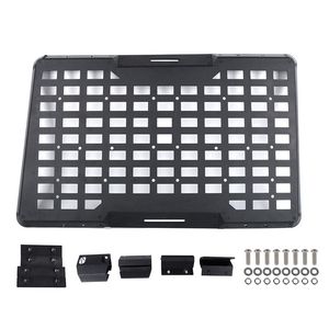 Pannello MOLLE Resistente per Finestrino Posteriore Jeep Wrangler JL 2018-2024 4 Porte Lato Destro, Portapacchi in Alluminio, Supporto per Trasporto Merci - Product Image 2