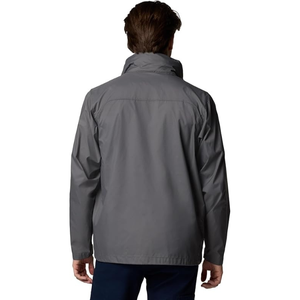 Veste coupe-vent imperméable respirante épaisse personnalisée pour hommes, nouvelle conception, série de vestes de pluie d'extérieur à capuche, écologique 10 000 mm - Product Image 2