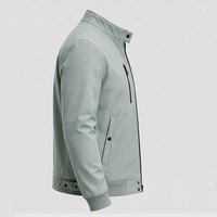 Veste en cuir pour homme de qualité supérieure, fabriquée directement par UHEZEN WEAR, respirante, écologique, imperméable, design personnalisé, élégante