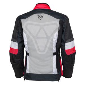 Blouson d'été pour moto pour hommes et femmes, équipement de moto avec rembourrage de protection, tissu Cordura, visibilité nocturne améliorée - Product Image 2