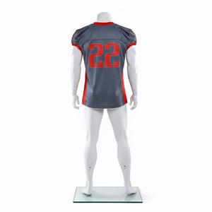 Jersey de Fútbol Americano Personalizado, Nombre del Equipo y Número Cosidos, Sublimación, Transpirable, Ligero, Uniforme de Poliéster/Spandex de 330 g/m² - Product Image 2