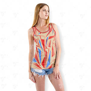 เสื้อกล้ามผู้ชายแบบไร้ตะเข็บสั่งทำขายส่ง โพลีเอสเตอร์/คอตตอน สวมใส่สบาย ระบายอากาศได้ดี เป็นมิตรกับสิ่งแวดล้อม แห้งเร็ว พร้อมลายพิมพ์ - Product Image 2