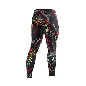 Low MOQ <b>Men's</b> <b>Compression</b> <b>Tights</b> Quick Dry MMA Leggings <b>For</b> <b>Men</b> Gym Running Training <b>Compression</b> <b>Tights</b> Pants - Product Image 4