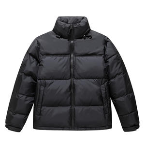 New Arrive Unique Design High Quality Custom Coated Stand Collar Quilted <b>Puffer</b> <b>Jacket</b> Men Low Cost <b>Cheap</b> Price - Product Image 5