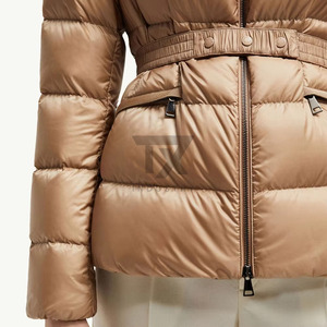 Vestes matelassées légères et respirantes en toile de nylon imprimée pour femmes, pour l'hiver en plein air - Product Image 6