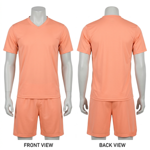 Uniforme de Hockey sobre Césped de Poliéster Premium de 160 GSM, Diseño Sublimado Naranja, Logotipo Personalizado, Conjunto para Equipo - Product Image 2