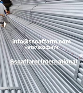 Kích thước tùy chỉnh thiết kế hiện đại mạ kẽm sắt thép carbon tròn giàn giáo Ống tất cả các kích thước cho giàn giáo - Product Image 6