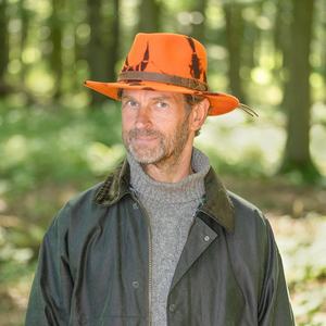 Sombrero Fedora Naranja Personalizado al por Mayor con Logotipo, Sombrero de Caza Premium para Hombre, para Actividades al Aire Libre - Product Image 4