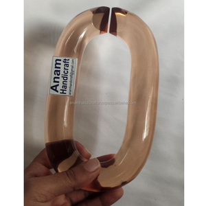 Adornos de Pared de Cadena Acrílica Modernos Personalizados, Hechos a Mano, Adornos Colgantes de Resina Modernos para Decoración del Hogar, Listos para el Festival Diwali - Product Image 1