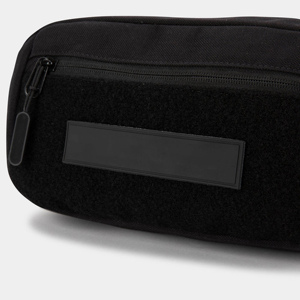 Sac de taille tactique unisexe, ABS imperméable, antivol, sangle réglable, fermeture à glissière, randonnée, activités de plein air, noir, dos souple, USB - Product Image 5