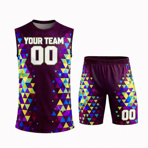 Ensemble de football 7 contre 7 avec capuche drapeau américain, compression personnalisée, OEM sur mesure - Product Image 2