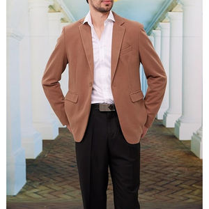 Trajes de Negocios para Hombre de Alta Calidad, Personalizables, de Doble Botonadura, Corte Entallado, Blazers Antiarrugas, Resistentes al Viento, Pantalones de Vestir Casuales para Boda - Product Image 5