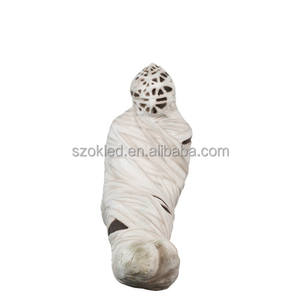 Caballero envuelto en Coocon Escudo de cometa metálico <span class=keywords><strong>esqueleto</strong></span> con linterna Horror árbol Rana fantasma bruja chica búho Pellet fantasma momia mamá - Product Image 5