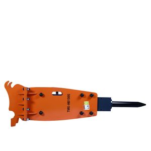 Ciseau de démolition hydraulique pour pelle mécanique/pelleteuse de 15 tonnes avec pointe de démolition à changement rapide de 4 pieds, énergie d'impact 1960 J, 400-New - Product Image 5