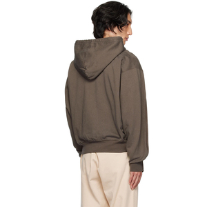 Sudadera Personalizada OEM Extra Grande de Tela Gruesa con Pedrería en los Puños, Estilo Vintage Ecológico para Invierno, Diseño Todo en Uno - Product Image 2