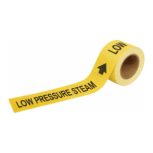 Étiquettes de tuyauterie industrielles flexibles Brady Low Pressure Steam Pipe Markers-To-Go pour les installations industrielles - Product Image 3