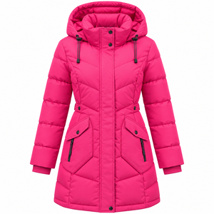Veste de sport décontractée grande taille, parka chaude et isolante pour femme, manteau avec rembourrage en coton, vente en gros - Product Image 3