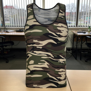 Solid Casual Washed 100 Percent Cotton Mens Gym Bodybuilding Fitness Tank Top Quick Dry <b>Vest</b> Sport <b>Stringer</b> Sleeveless - Product Image 4