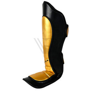 Espinilleras con Logotipo Personalizado Más Vendidas, Totalmente Personalizables, Transpirables, Protección Integral, para Entrenamiento de Muay Thai y Boxeo - Product Image 2