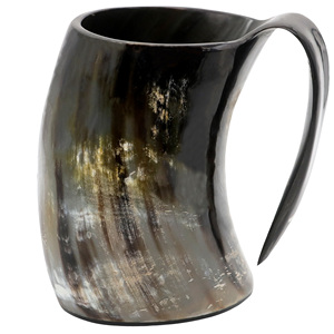 High Quality Natural Viking Handcrafted Horn Drinking Horn Mug Eco-Friendly Classic Customizable Logo Packaging <b>Beer</b> Coffee Cup - Product Image 4