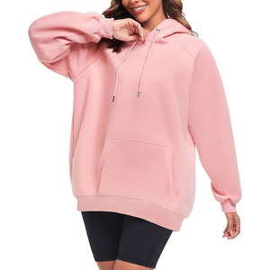 Sudadera con Capucha Oversize para Mujer al por Mayor, de Algodón Premium, Estilo Urbano, la Más Vendida - Product Image 1