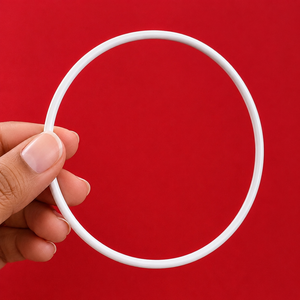 Nuevo Anillo Circular de Hierro Metálico para Atrapasueños, Macramé, Lámparas Colgantes y Manualidades Florales en Color Personalizado - Product Image 2
