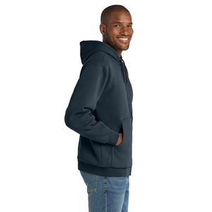 Sweat à capuche super large pour homme, logo personnalisé, mélange de polyester/coton de haute qualité, respirant et à séchage rapide, vêtements de sport pour l'hiver - Product Image 1